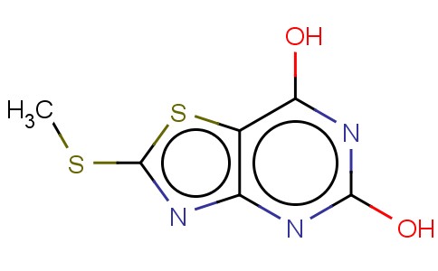 2-(METHYLTHIO)THIAZOLO[4,5-D]PYRIMIDINE-5,7-DIOL